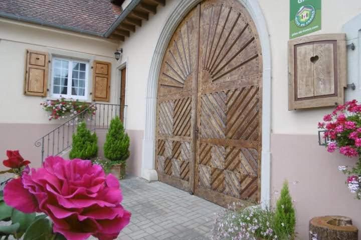 Gites Les Cocottes Zellwiller Kültér fotó